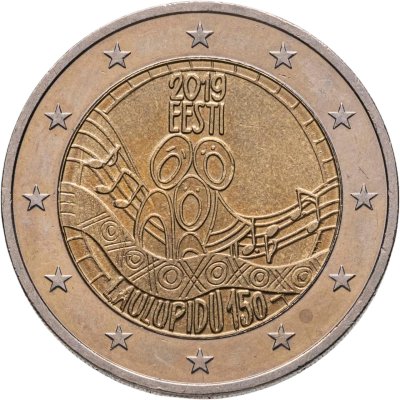 купить Эстония 2 евро 2019 "150-летие Фестиваля Песни"