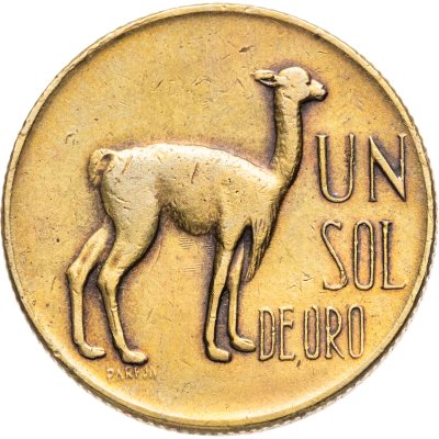 купить Перу 1 соль (sol) 1972