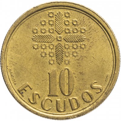купить Португалия 10 эскудо случайный год (1986-2001)