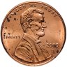 Купить США 1 цент (cent) 2009 "200 лет со дня рождения Авраама Линкольна - юность в Индиане"