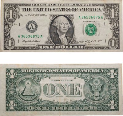 купить США 1 доллар 1993 год (Pick 490а) А-Бостон