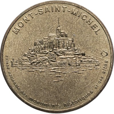 купить Франция туристический жетон "Мон-Сен-Мишель" 2004
