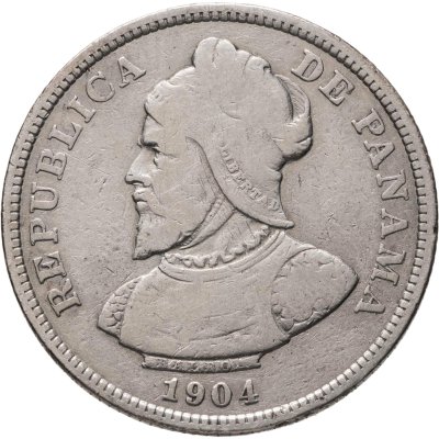 купить Панама 25 сентесимо 1904