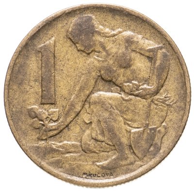 купить Чехословакия 1 крона 1982