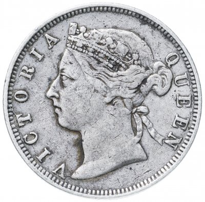 купить Гонконг 20 центов (cents) 1893