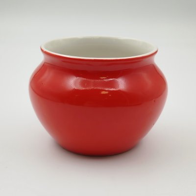 купить Вазочка, фарфор, крытье, Дмитровский фарфоровый завод (ДФЗ Вербилки), СССР, 1940-1954 гг.