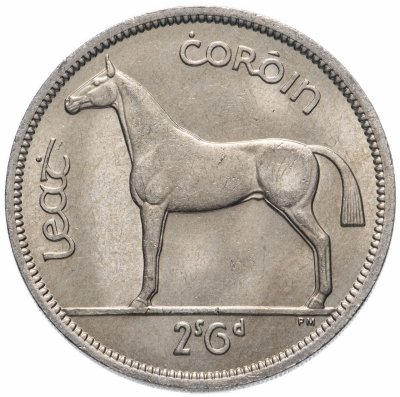 Купить Ирландия 1/2 кроны (crown) 1967