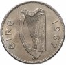 Купить Ирландия 1/2 кроны (crown) 1967