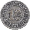 Купить Стрейтс Сетлментс 10 центов (cents) 1898