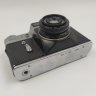 Купить Фотоаппарат "Зенит-Е"  с объективом "Индустар-50-2"в оригинальном кофре, металл, стекло, пластик, кожа, Красногорский механический завод (КМЗ), СССР, 1976 г.