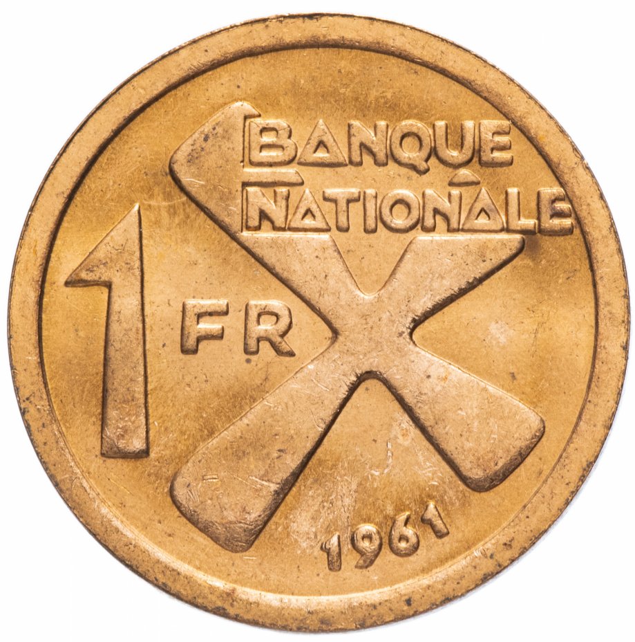 купить Катанга 1 франк (franc) 1961