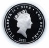 Купить Остров Ниуэ 2 доллара 2011 "Пираты Карибского моря - Генри Эвери"