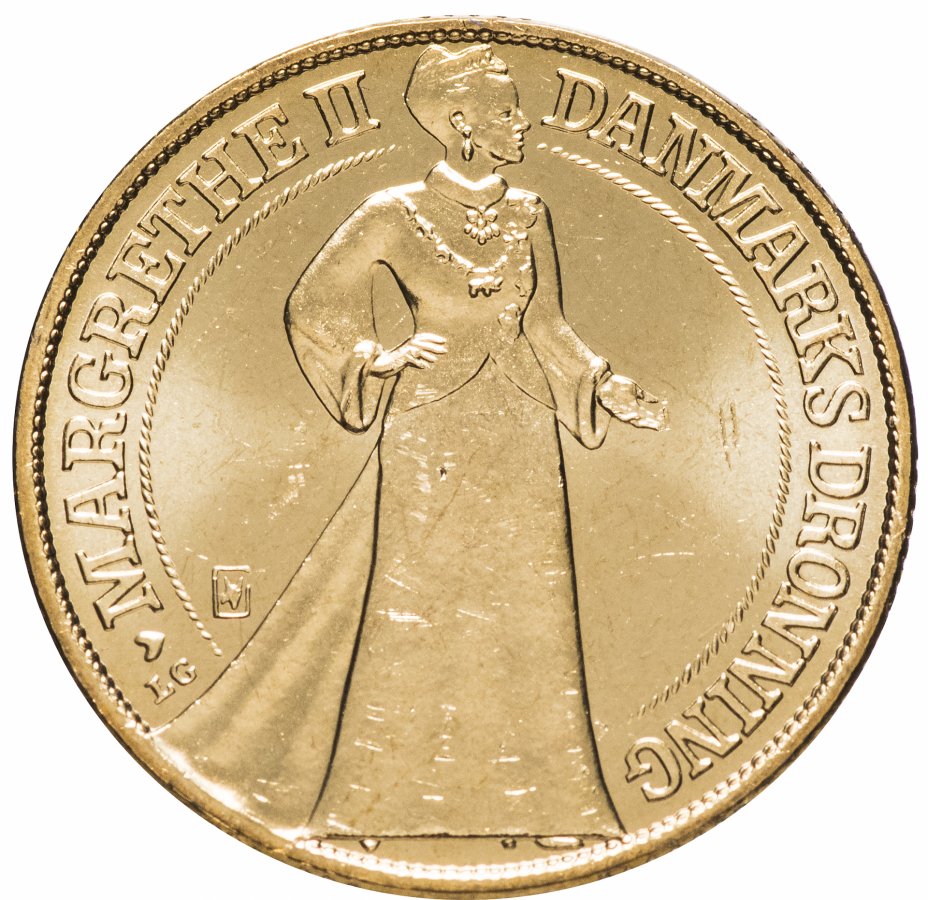 купить Дания 20 крон (kroner) 1997   "25 лет правлению Королевы"