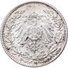 Купить Германия 1/2 марки (mark) 1916, знак монетного двора: "D" - Мюнхен