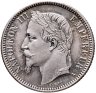 Купить Франция 1 франк (franc) 1868 A  знак монетного двора: "A" - Париж
