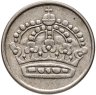 Купить Швеция 25 эре (ore) 1954