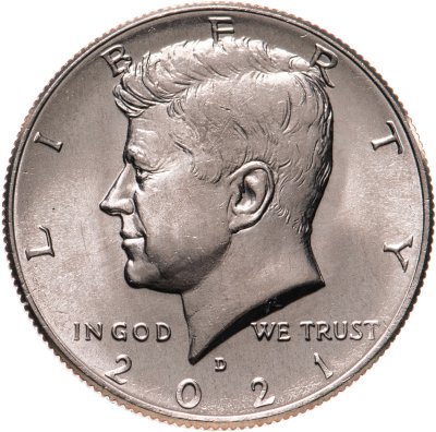 купить США 1/2 доллара 2021 "Kennedy Half Dollar" знак монетного двора: "D" - Денвер