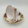 Купить Чайная пара "Old Country Roses" ("Старые деревенские розы"), фарфор, деколь, золочение, Royal Albert, Великобритания, 1960-1980 гг.