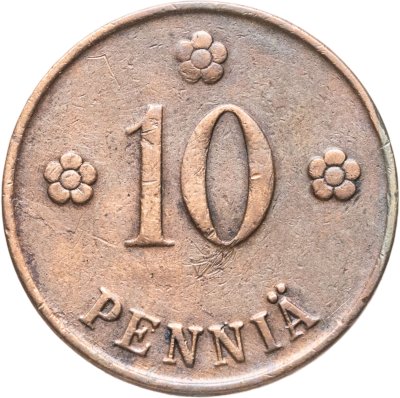 купить Финляндия 10 пенни (pennia) 1922