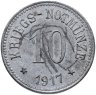 Купить Германия "Бергцаберн" 10 пфеннигов 1917 нотгельд