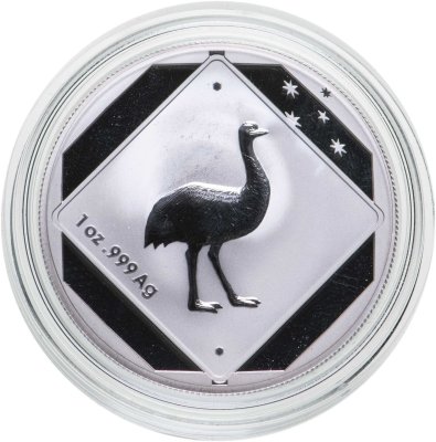купить Австралия 1 доллар 2015 "Дорожные знаки - Страус"