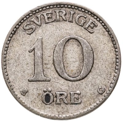 купить Швеция 10 эре (ore) 1934