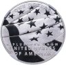 Купить США 1 доллар 2012 "200 лет гимну США", в слабе NGC PF70