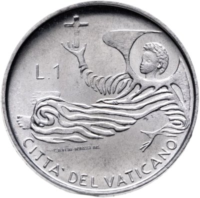 купить Ватикан 1 лира (lira) 1969
