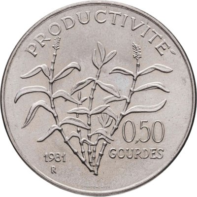 купить Гаити 0,5 гурда (gourde) 1981 ФАО