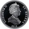 Купить Остров Святой Елены 25 пенсов (pence) 2013 "Наполеоновские войны - Наполеон на острове Св. Елены"