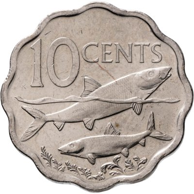 купить Багамы 10 центов (cents) 2007
