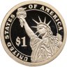 Купить США 1 доллар (dollar) 2013 S "27-йПрезидент США - Уильям Говард Тафт (1909–1913)",  знак монетного двора: "S" - Сан-Франциско