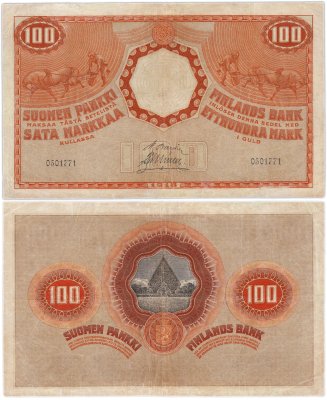 купить Финляндия 100 марок золотом 1918