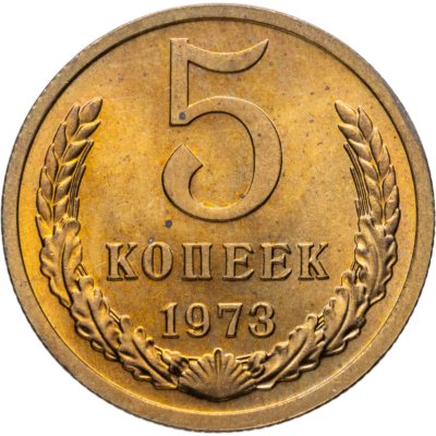 купить 5 копеек 1973