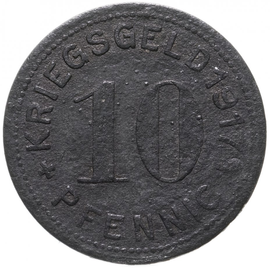 купить Германия (Меттман) нотгельд  10 пфеннигов 1917