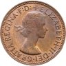 Купить Австралия 1/2 пенни (penny) 1963
