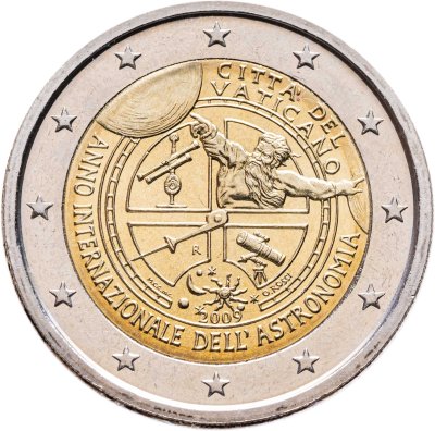 купить Ватикан 2 евро 2009 Год Астрономии