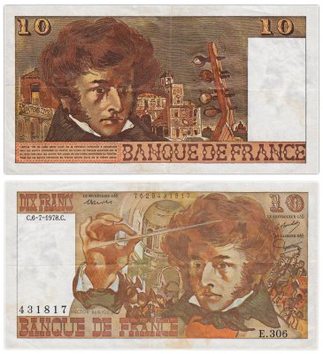 купить Франция 10 франков 1978 год