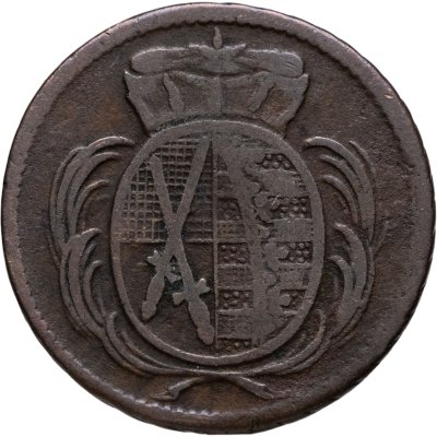 купить Германия, Саксония 1 пфенниг 1772