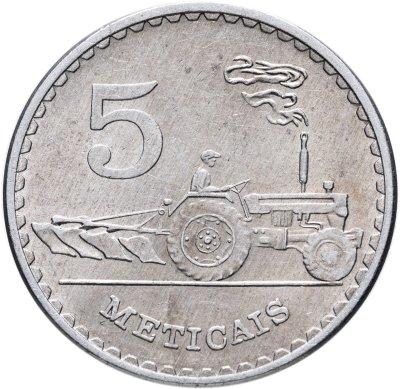 купить Мозамбик 5 метикалов 1982
