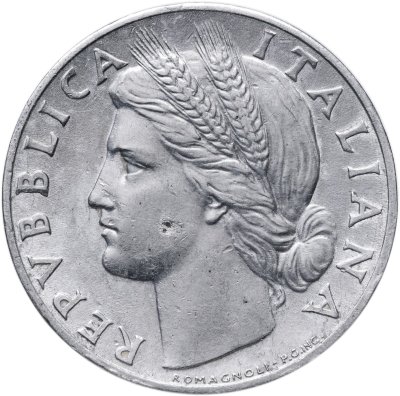 купить Италия 1 лира (lira) 1950