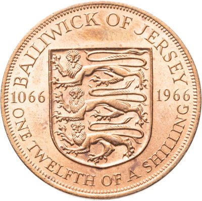купить Джерси 1/12 шиллинга (shilling) 1966 "900 лет битве при Гастингсе"