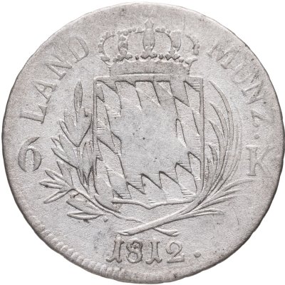 купить Бавария 6 крейцеров 1812