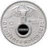 Купить Германия (Третий Рейх) 2 рейхсмарки 1936, знак монетного двора: "E" - Мульденхюттен