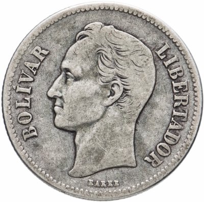 купить Венесуэла 2 боливара (bolivares) 1929