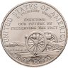 Купить США 50 центов (1/2 доллара, half dollar) 1995 S Civil War (Гражданская война)