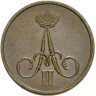 Купить денежка 1860 года ВМ