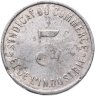 Купить Франция, коммуна Рошфор, нотгельд 5 сантимов 1917