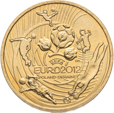 купить Польша 2 злотых (zlote) 2012 Чемпионат Европы по футболу 2012