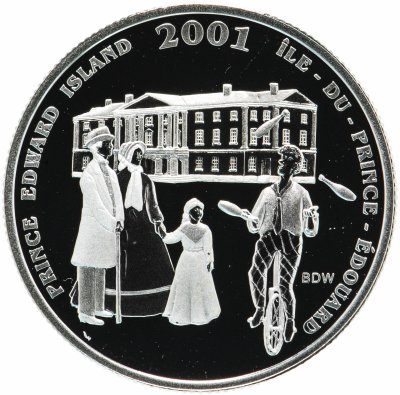 купить Канада 50 центов (cents) 2001 "Фестивали Канады - Фестиваль отцов. Остров Принца Эдуарда" (в буклете)